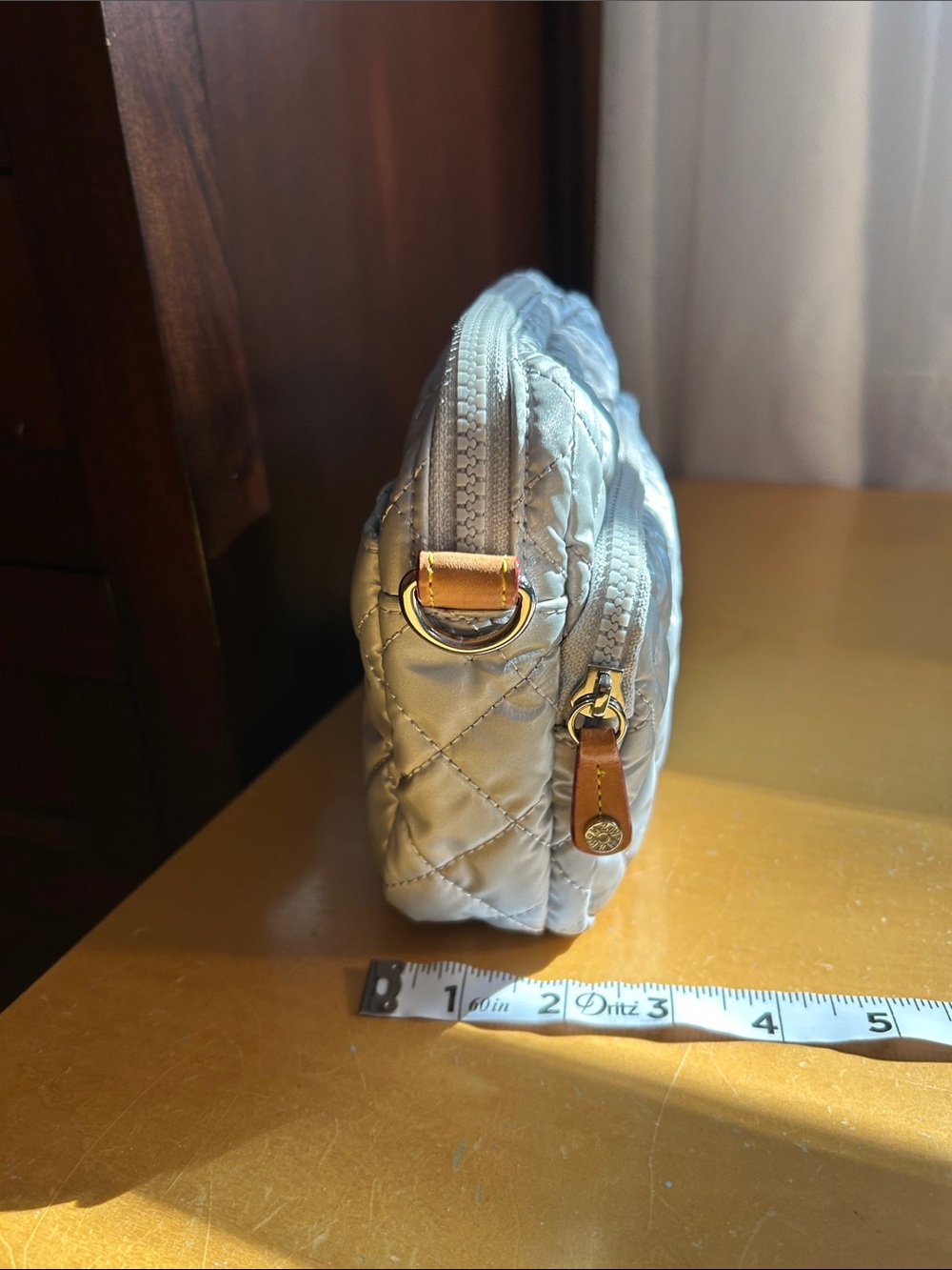 Mz Wallace Camera Bag in Oyster - Picture 7 of 12